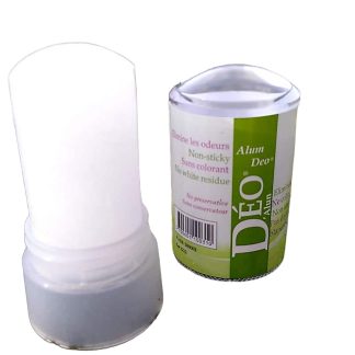 Pierre d'alun. Vous pouvez acheter cette pierre d'alun sur Savon-Alep.Shop. Photo CC BY SA Savon-Alep.Shop