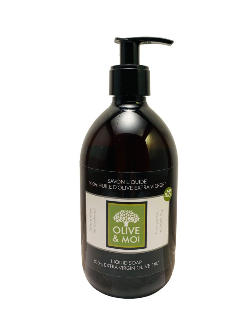 savon liquide huile olive bio 500ml 5l