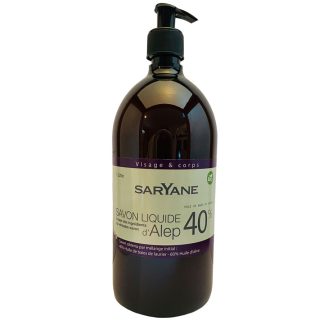savon liquide alep 20% 40% laurier 1l naturel