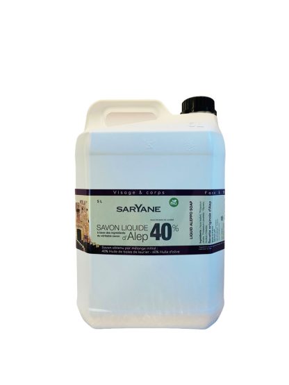 Bidon Savon d'Alep liquide