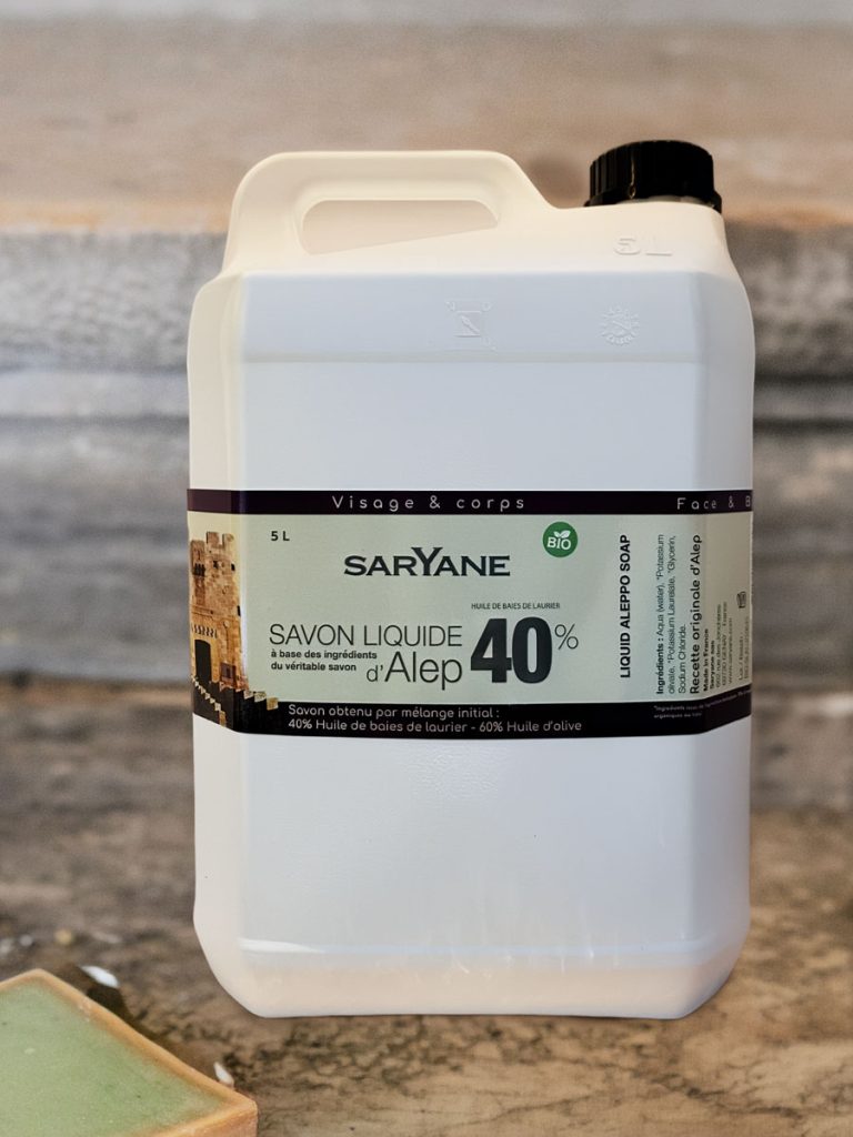 Bidon Savon d'Alep liquide