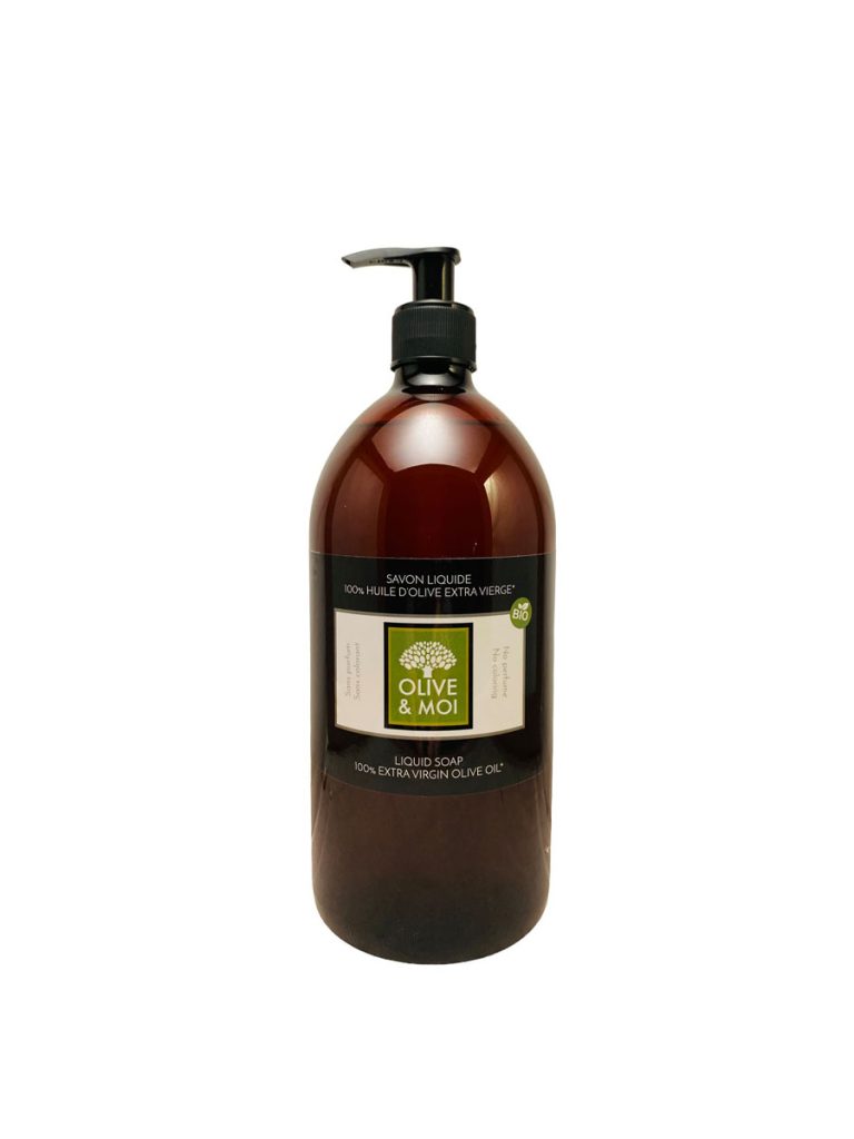 Savon liquide huile d'olive bio - 1 L