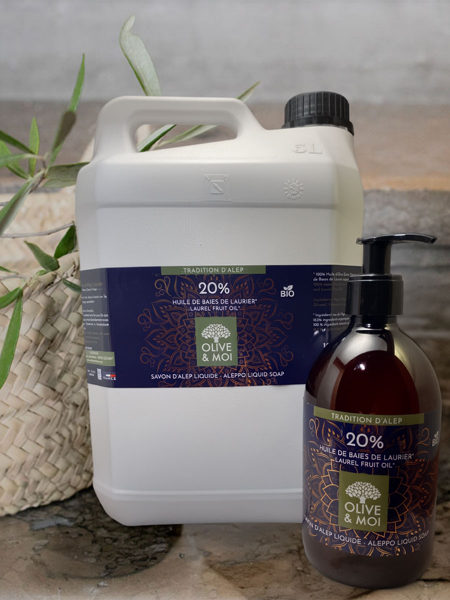 Savon liquide Alep