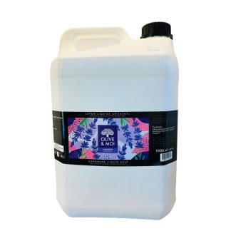 Savon liquide Alep 100% huile d’olive lavandin bidon 5L