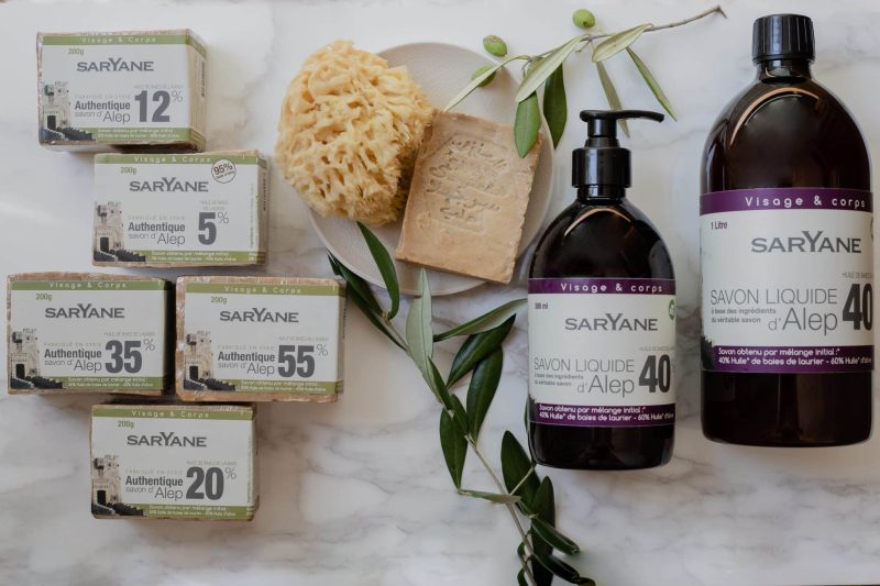 Savon d'Alep, choisir son dosage