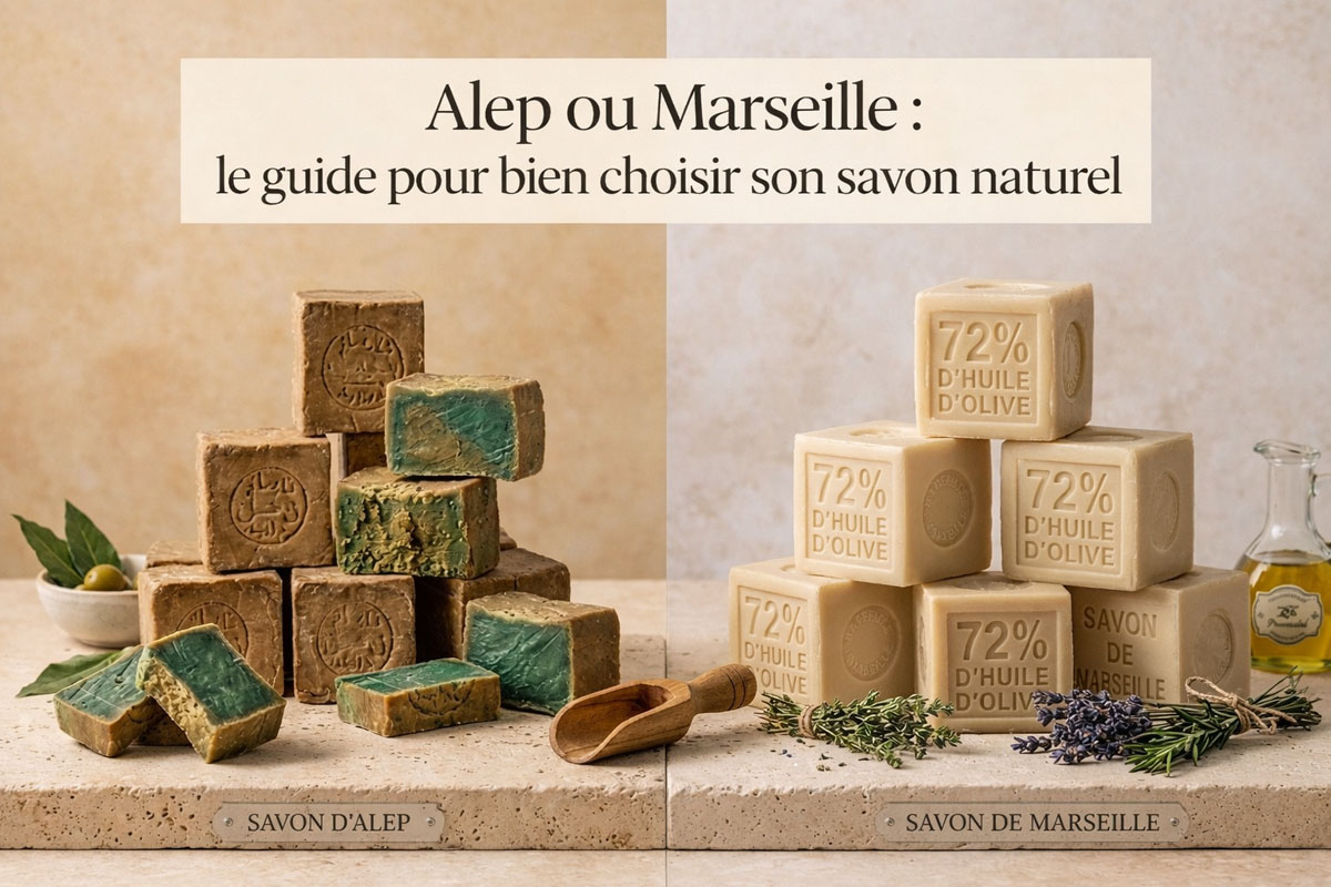savon d'Alep vs savon de Marseille