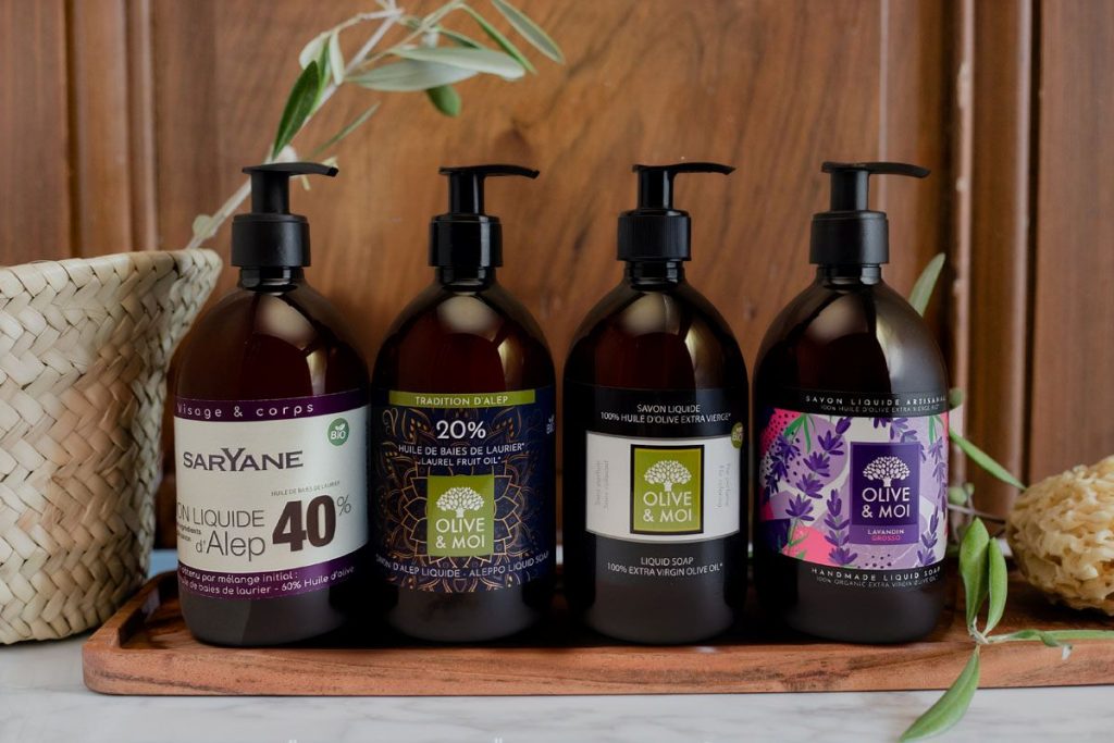 Savon liquide 100% naturel