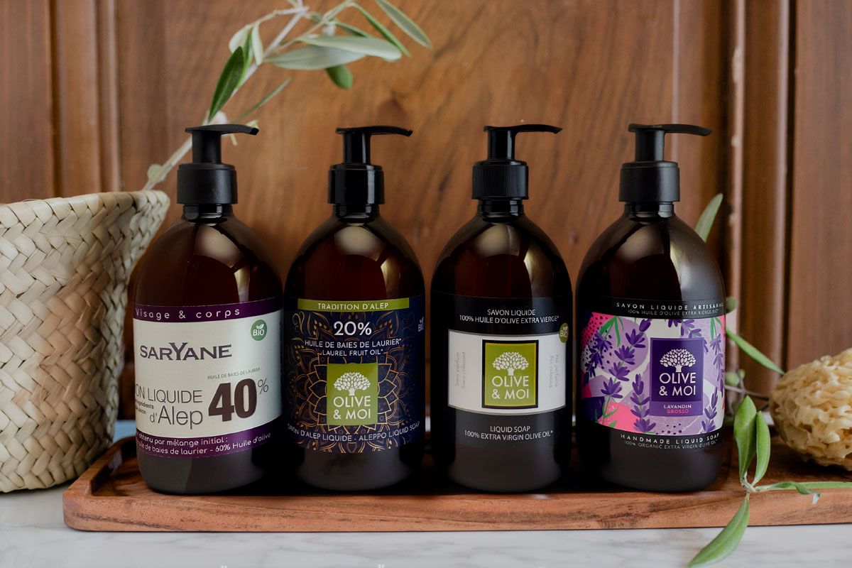 savon liquide 100% naturel