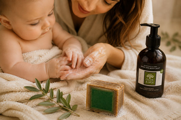 Savon d’Alep bébé peau sensible : le guide complet pour une toilette naturelle et douce
