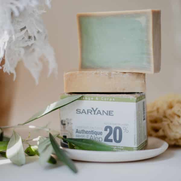 Savon d’Alep Saryane 20 % d’huile de baies de laurier